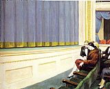 Edward Hopper Canvas Paintings - First Row Orchestra